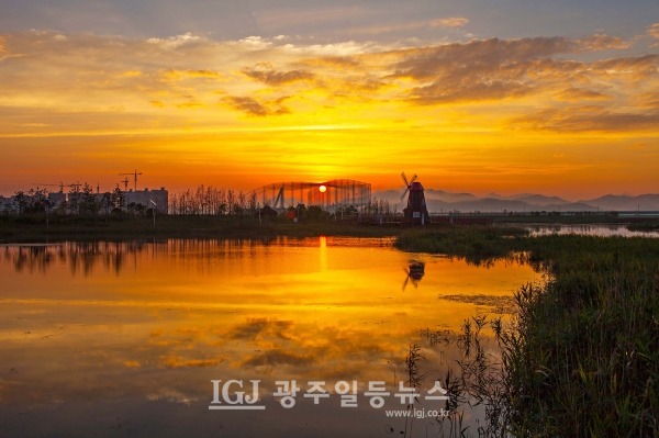 전남 무안군 남악 수변공원
